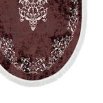 Casa si Gradina - Textile si covoare - Covoare - Covorase baie - Set covorase de baie, L'essentiel Maison, rosu bordo, 50x60 cm si 60x100 cm, 100% poliester, antiderapant, 299ANR1672 - Infinity.ro