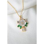 Fashion, accesorii si bijuterii - Femei - Bijuterii femei - Coliere femei - Colier, Heliophilia, argint 925, auriu, 136ELS1144 - Infinity.ro