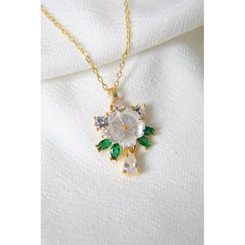 Fashion, accesorii si bijuterii - Femei - Bijuterii femei - Coliere femei - Colier, Heliophilia, argint 925, auriu, 136ELS1144 - Infinity.ro