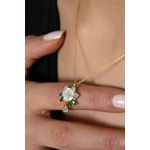 Fashion, accesorii si bijuterii - Femei - Bijuterii femei - Coliere femei - Colier, Heliophilia, argint 925, auriu, 136ELS1144 - Infinity.ro