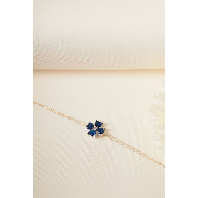 Fashion, accesorii si bijuterii - Femei - Bijuterii femei - Bratari femei - Bratara, Heliophilia, argint 925, albastru marin, marime universala, 757ELS1530 - Infinity.ro