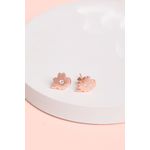 Fashion, accesorii si bijuterii - Femei - Bijuterii femei - Cercei femei - Cercei, Heliophilia, argint 925, roz, zirconiu, 757ELS1894 - Infinity.ro