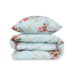 Casa si Gradina - Textile si covoare - Lenjerii de pat - Seturi de lenjerie - Set lenjerie de pat dublu, L'essentiel Maison, menta roz galben verde, 200x220 cm, 65% bumbac 35% poliester - Infinity.ro