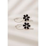 Fashion, accesorii si bijuterii - Femei - Bijuterii femei - Cercei femei - Cercei, Heliophilia, argint 925, negru, antialergic - Infinity.ro
