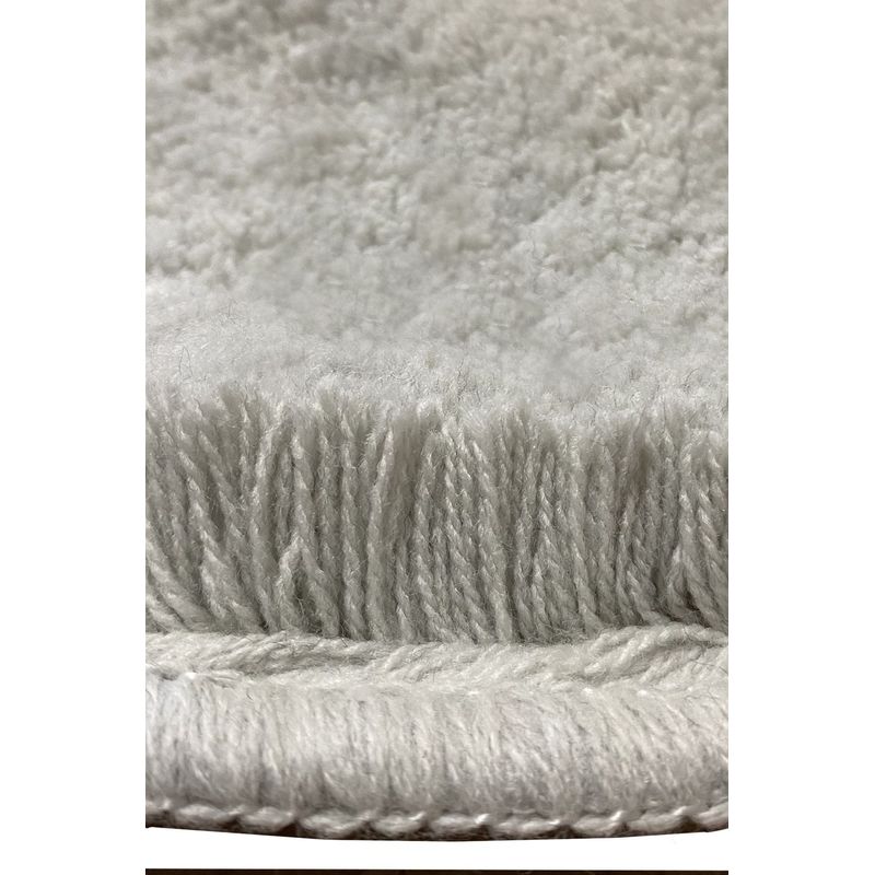 Casa si Gradina - Textile si covoare - Covoare - Covorase baie - Set covorase de baie, L'essentiel Maison, gri, 50x60 cm si 60x100 cm, 100% acrilic, antiderapant, 359CHL2324 - Infinity.ro