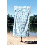 Casa si Gradina - Textile si covoare - Textile baie - Prosoape - Prosop de plaja, L'essentiel Maison, multicolor, 70x130 cm, microfibra, 450AST1150 - Infinity.ro