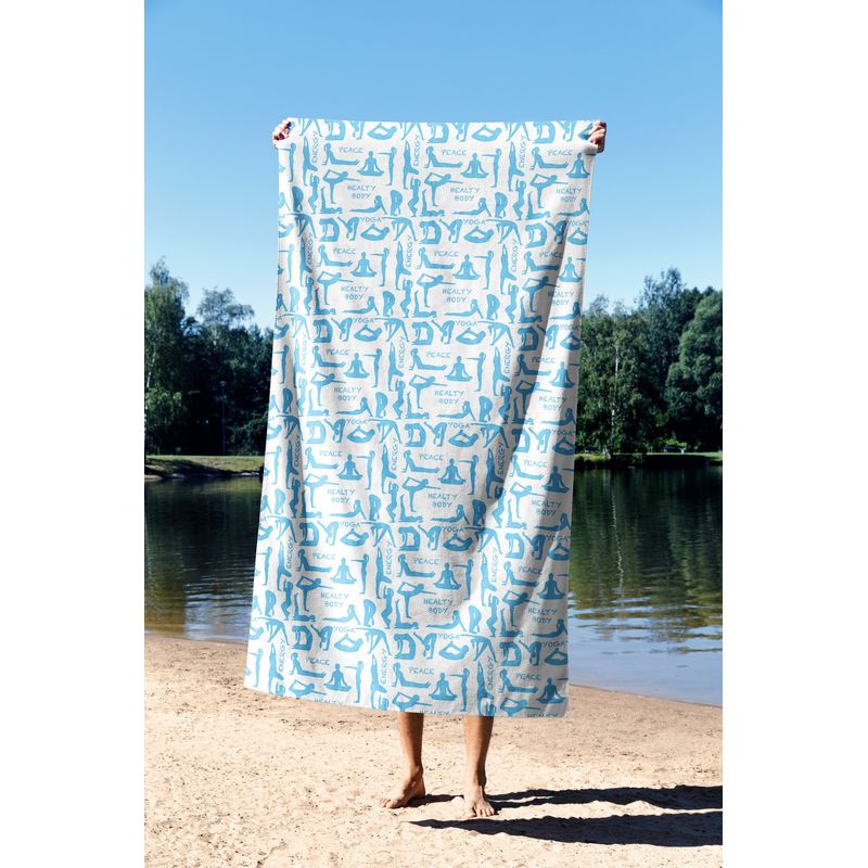 Casa si Gradina - Textile si covoare - Textile baie - Prosoape - Prosop de plaja, L'essentiel Maison, multicolor, 70x130 cm, microfibra, 450AST1150 - Infinity.ro