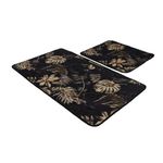 Casa si Gradina - Textile si covoare - Covoare - Covorase baie - Covoras de baie, L'essentiel Maison, multicolor, 60x100 cm si 50x60 cm, 100% poliester, antiderapant - Infinity.ro