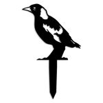 Casa si Gradina - Gradina si terasa - Decoratiuni exterior - Ornamente gradina - Obiect decorativ, Aberto Design, metal, negru, 37x23 cm - Infinity.ro