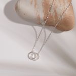 Fashion, accesorii si bijuterii - Femei - Bijuterii femei - Coliere femei - Colier, Heliophilia, argint 925, multicolor, 42 cm + 3 cm extensie - Infinity.ro