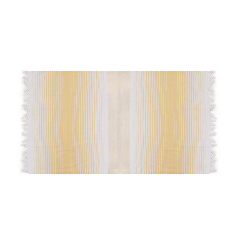 Casa si Gradina - Textile si covoare - Textile baie - Prosoape - Prosop de plaja fouta, L'essentiel Maison, galben, 90x180 cm, 100% bumbac - Infinity.ro