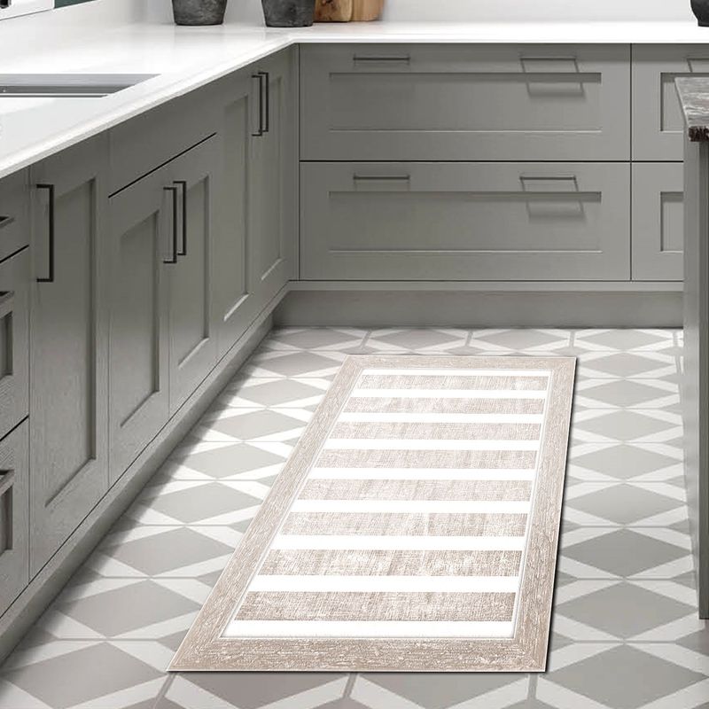 Casa si Gradina - Textile si covoare - Covoare - Covoare casa - Covor, Conceptum Hypnose, bej, 80x150 cm, 100% poliester, antiderapant, lavabil, 955ANR4251 - Infinity.ro