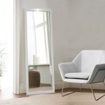Casa si Gradina - Decoratiuni - Oglinzi - Oglinda cheval, Hanah Home, plastic, alb, 40x105 cm - Infinity.ro