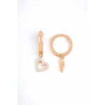 Fashion, accesorii si bijuterii - Femei - Bijuterii femei - Cercei femei - Cercei, Heliophilia, argint 925, auriu alb, marime unica, 757ELS5145 - Infinity.ro