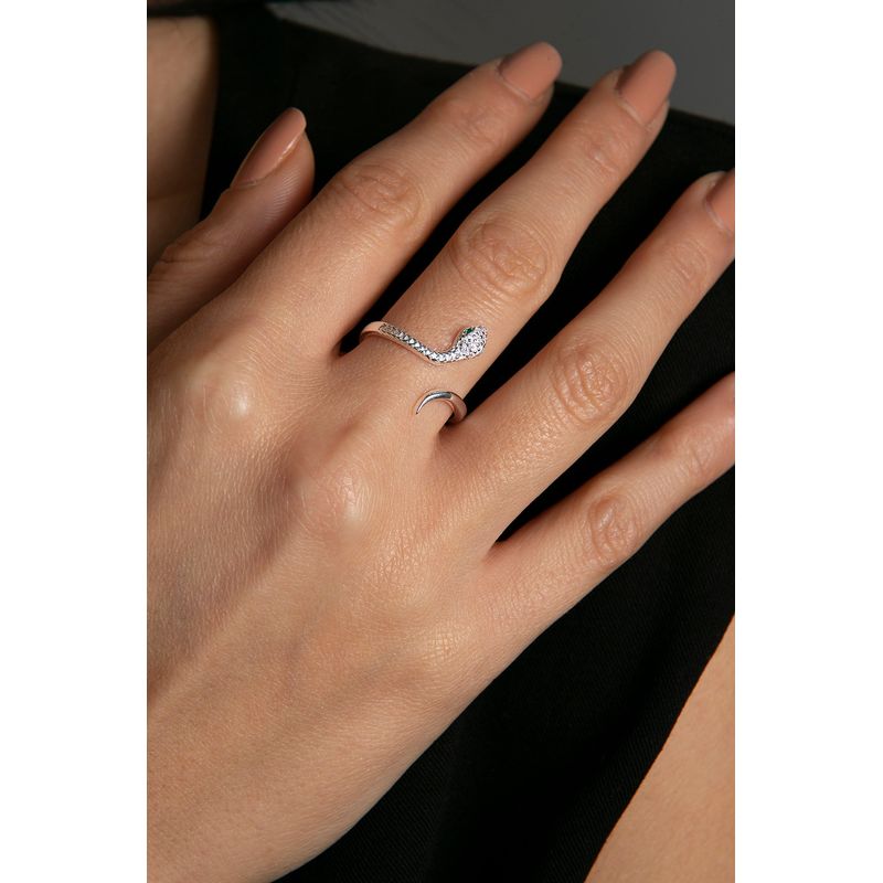 Fashion, accesorii si bijuterii - Femei - Bijuterii femei - Inele femei - Inel, Heliophilia, argint 925, argintiu, marime standard, 136ELS1463 - Infinity.ro