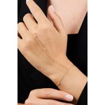 Fashion, accesorii si bijuterii - Femei - Bijuterii femei - Bratari femei - Bratara, Heliophilia, argint 925, auriu, marime universala, 757ELS1620 - Infinity.ro