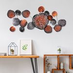 Casa si Gradina - Decoratiuni - Decoratiuni perete - Accesoriu decorativ de perete, Wallxpert, metal, multicolor, 125x62x4 cm, 930DYU1297 - Infinity.ro