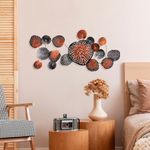 Casa si Gradina - Decoratiuni - Decoratiuni perete - Accesoriu decorativ de perete, Wallxpert, metal, multicolor, 125x62x4 cm, 930DYU1297 - Infinity.ro