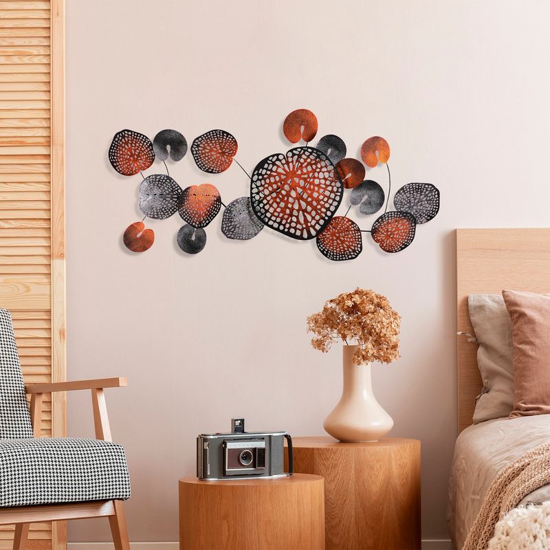 Casa si Gradina - Decoratiuni - Decoratiuni perete - Accesoriu decorativ de perete, Wallxpert, metal, multicolor, 125x62x4 cm, 930DYU1297 - Infinity.ro