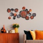 Casa si Gradina - Decoratiuni - Decoratiuni perete - Accesoriu decorativ de perete, Wallxpert, metal, multicolor, 125x62x4 cm, 930DYU1297 - Infinity.ro