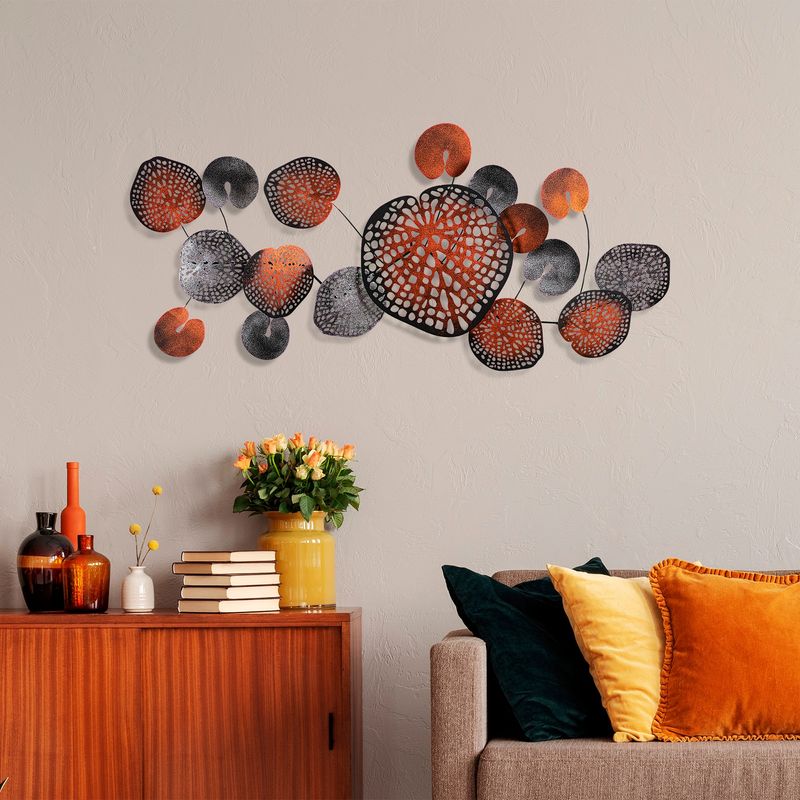 Casa si Gradina - Decoratiuni - Decoratiuni perete - Accesoriu decorativ de perete, Wallxpert, metal, multicolor, 125x62x4 cm, 930DYU1297 - Infinity.ro