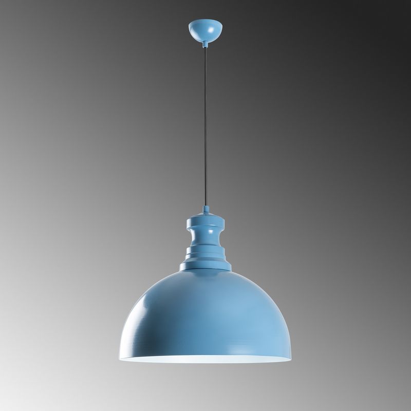 Casa si Gradina - Corpuri si surse de iluminat - Lustre si pendule - Candelabru, Opviq, metal, albastru deschis, diametru 40 cm, inaltime reglabila, 892OPV2037 - Infinity.ro