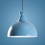 Casa si Gradina - Corpuri si surse de iluminat - Lustre si pendule - Candelabru, Opviq, metal, albastru deschis, diametru 40 cm, inaltime reglabila, 892OPV2037 - Infinity.ro