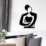 Casa si Gradina - Decoratiuni - Decoratiuni perete - Accesoriu decorativ de perete, Wallxpert, metal, negru, 70x0.15x52 cm - Infinity.ro