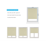 Casa si Gradina - Textile si covoare - Rulouri si jaluzele - Jaluzea verticala, tip rola, pentru ferestre si usi, izolare termica, 130X100 bej - Infinity.ro