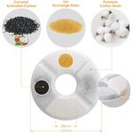 Casa si Gradina - Sanitare - Instalatii hidro - Sisteme filtrare instalatii - Filtre pentru fantana de apa pentru pisici Simpeak, 10 bucati, contin carbune activ si schimb de ioni, rotunde - Infinity.ro