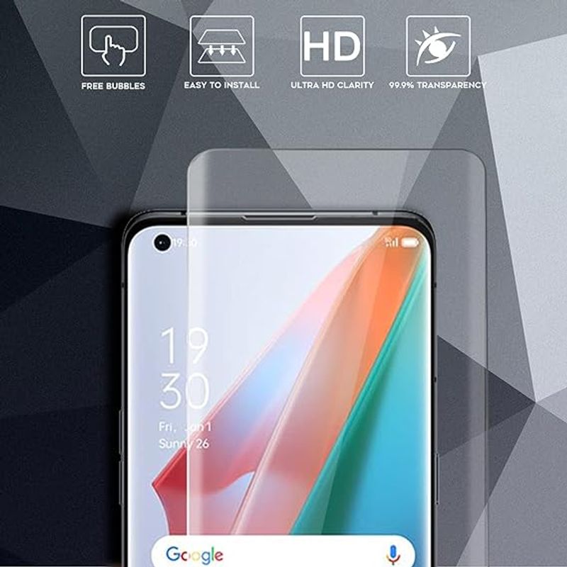 Laptop, Telefoane si Tablete - Telefoane mobile si accesorii - Accesorii Telefoane - Folii protectie telefoane - Pachet de 3 protectii ecran, compatibile cu OPPO Find X3 Pro/Find X5 Pro, cu kituri de instalare incluse - Infinity.ro