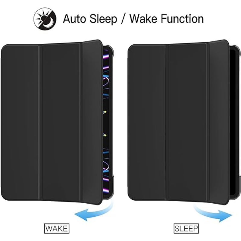 Laptop, Telefoane si Tablete - Tablete si accesorii tablete - Accesorii Tablete - Huse tablete - Husa ergonomica pentru iPad pro 11 inch - negru - Infinity.ro