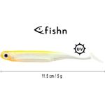 Sport si Outdoor - Sporturi acvatice - Pescuit - Nade si momeli - Set de 5 bucati Momeala Moale 10cm, 5gr pentru pescuit la stiuca, biban, salau si pastrav - Infinity.ro