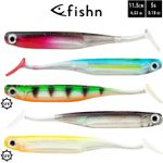 Sport si Outdoor - Sporturi acvatice - Pescuit - Nade si momeli - Set de 5 bucati Momeala Moale 10cm, 5gr pentru pescuit la stiuca, biban, salau si pastrav - Infinity.ro