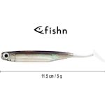 Sport si Outdoor - Sporturi acvatice - Pescuit - Nade si momeli - Set de 5 bucati Momeala Moale 10cm, 5gr pentru pescuit la stiuca, biban, salau si pastrav - Infinity.ro