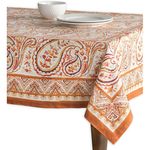 Casa si Gradina - Textile si covoare - Textile bucatarie - Fete de masa - Fata de masa din bumbac, cu imprimeu, pentru bucatarie, cina, masa, decorare petreceri, dreptunghiulara, 160X220 - Infinity.ro