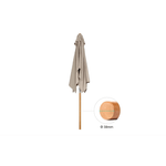 Casa si Gradina - Gradina si terasa - Umbrele si pavilioane - Umbrele - Umbrela de soare, pentru exterior, gradina, maner din lemn, protectie solara UV50, 200X150 - Infinity.ro