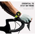 Laptop, Telefoane si Tablete - Wearables si gadgeturi - Wearables - Accesorii wearables - Curea sport pentru ceas, compatibilia cu Samsung Galaxy, Garmin Forerunner, din silicon moale, reglabila,  verde - Infinity.ro