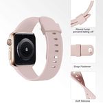 Laptop, Telefoane si Tablete - Wearables si gadgeturi - Wearables - Accesorii wearables - Curea din silicon pentru ceas Soft Silicone Replacement Strap Compatible for iWatch - Infinity.ro