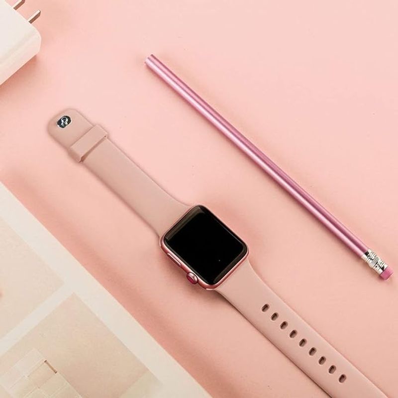 Laptop, Telefoane si Tablete - Wearables si gadgeturi - Wearables - Accesorii wearables - Curea din silicon pentru ceas Soft Silicone Replacement Strap Compatible for iWatch - Infinity.ro