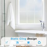 Casa si Gradina - Constructii - Ferestre si accesorii - Accesorii ferestre - Folie autoadeziva mata, pentru sticla, geam, protectie UV, usor de montat, 89X200 - Infinity.ro