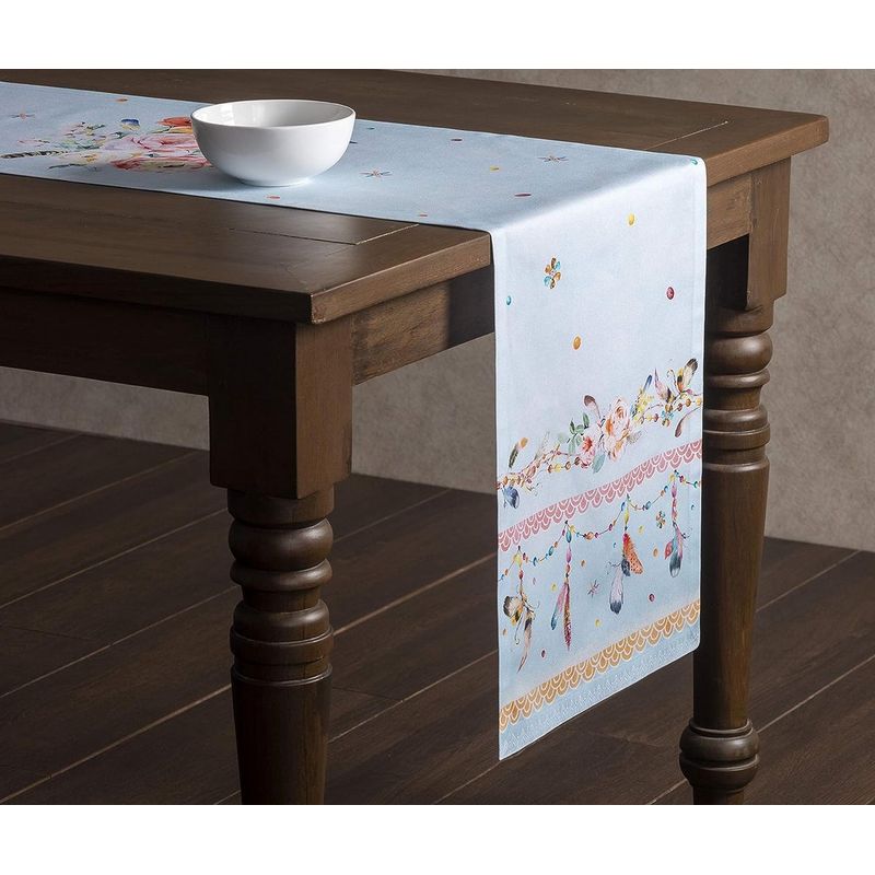 Casa si Gradina - Textile si covoare - Textile bucatarie - Fete de masa - Traversa de masa, decorativa, bumbac, pentru mese festive, 50X150 - Infinity.ro