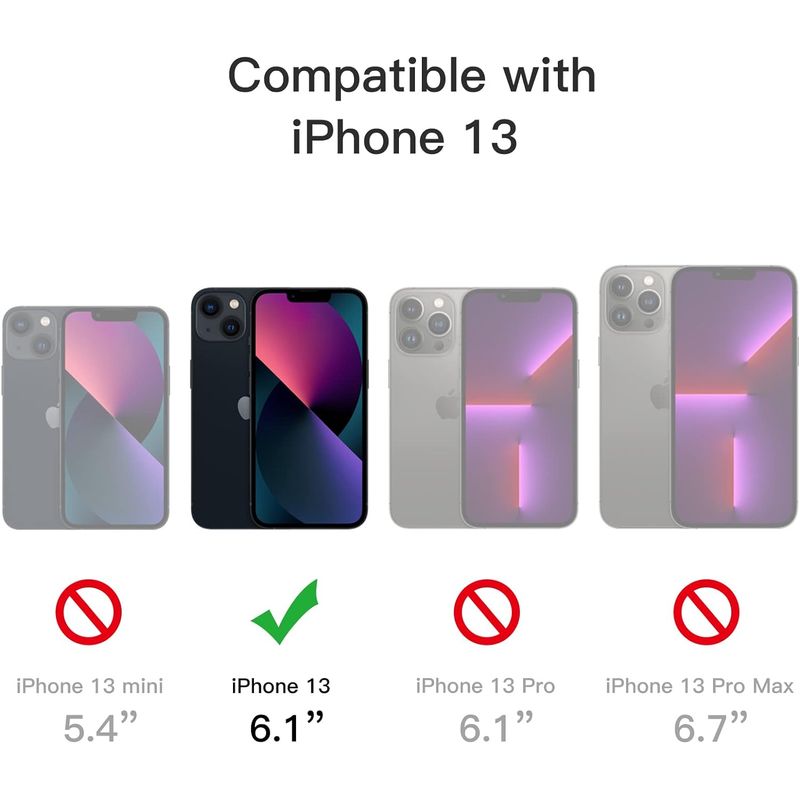 Laptop, Telefoane si Tablete - Telefoane mobile si accesorii - Accesorii Telefoane - Huse telefoane - Husa ergonomica pentru iPhone Mini 13, transparenta, neagra, mata - Infinity.ro