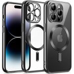 Laptop, Telefoane si Tablete - Telefoane mobile si accesorii - Accesorii Telefoane - Huse telefoane - Husa pentru iPhone 14 Pro Max, JETech, neagra, compatibila cu wireless charging - Infinity.ro