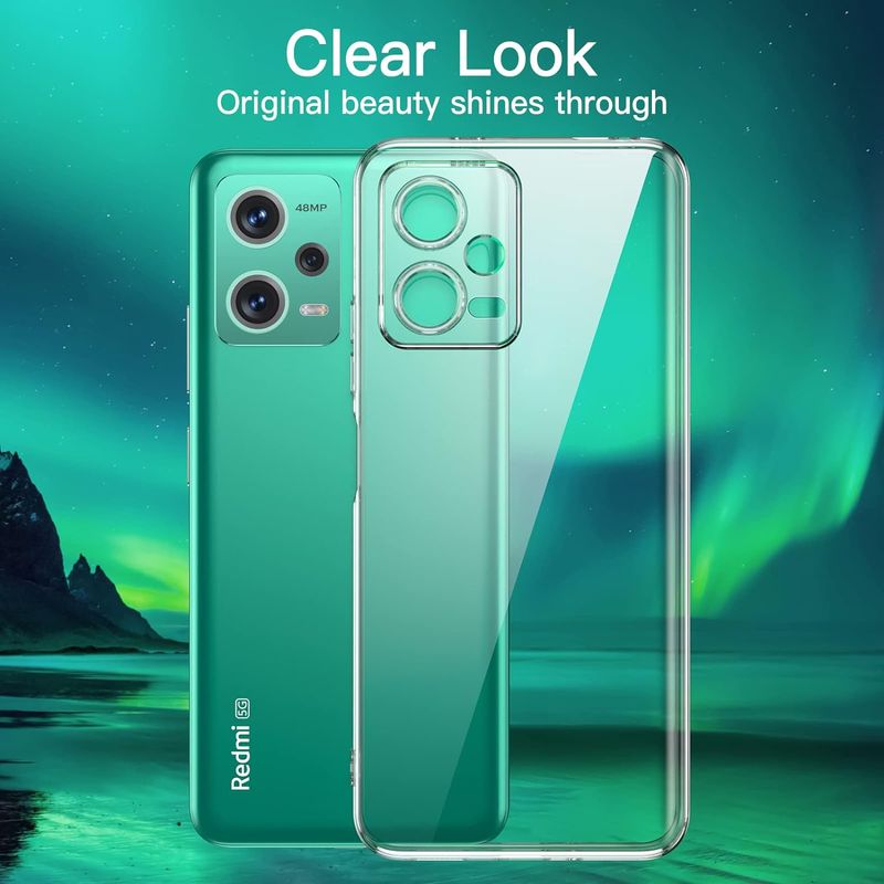 Laptop, Telefoane si Tablete - Telefoane mobile si accesorii - Accesorii Telefoane - Huse telefoane - Husa pentru Xiaomi Redmi Note 12 - transparenta - Infinity.ro