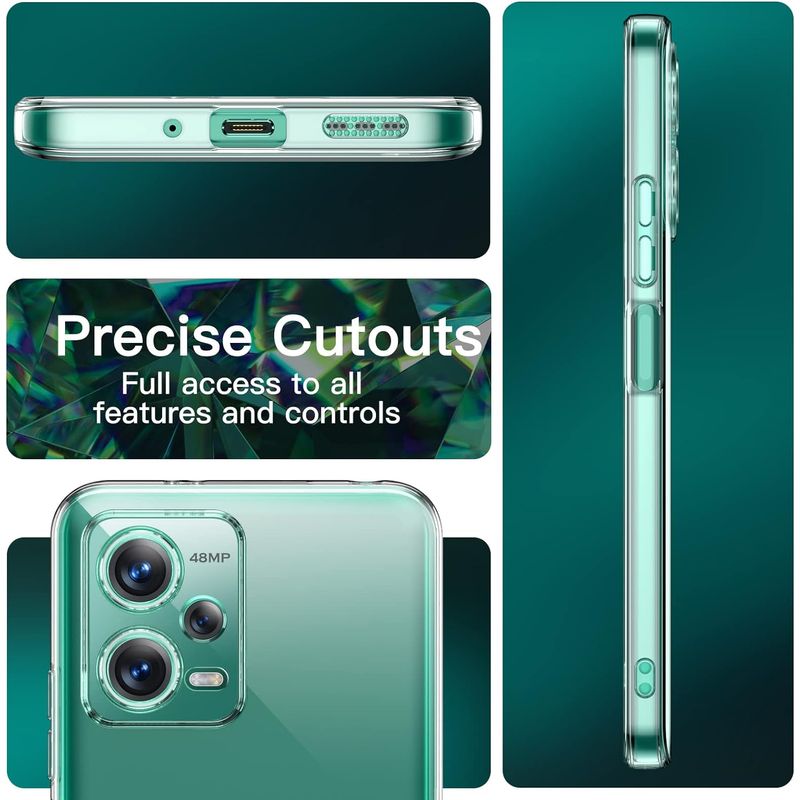 Laptop, Telefoane si Tablete - Telefoane mobile si accesorii - Accesorii Telefoane - Huse telefoane - Husa pentru Xiaomi Redmi Note 12 - transparenta - Infinity.ro