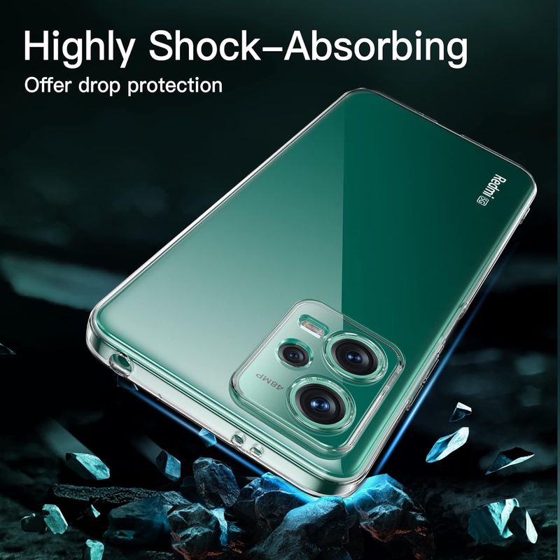 Laptop, Telefoane si Tablete - Telefoane mobile si accesorii - Accesorii Telefoane - Huse telefoane - Husa pentru Xiaomi Redmi Note 12 - transparenta - Infinity.ro