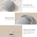 Casa si Gradina - Textile si covoare - Lenjerii de pat - Seturi de lenjerie - Set 16 cleme pentru fixare pilota/plapuma, anti-alunecare, forma ciuperca, 3X2.5 cm, gri - Infinity.ro