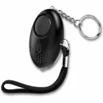 Casa si Gradina - Electrice - Smart Home - Alarme si accesorii - Dispozitiv tip breloc,alarma personala,antifurt, 140db,Gonga® Negru - Infinity.ro