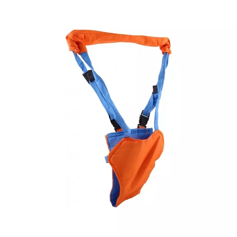 Jucarii, Copii si Bebe - Carucioare si articole de transport - Marsupii si hamuri bebe - Ham pentru copii, model premergator, Gonga® Albastru/Portocaliu - Infinity.ro